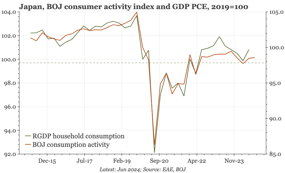 Japan: consumption slows again